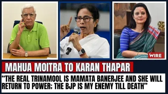 Mahua Moitra Backs Mamata as TMC's True Face Ahead of 2026 Polls