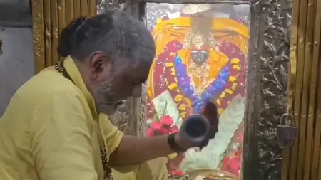 मैहर के मां शारदा देवी मंदिर में अष्टमी पर हुई विशेष पूजा, दर्शन को उमड़े हजारों श्रद्धालु