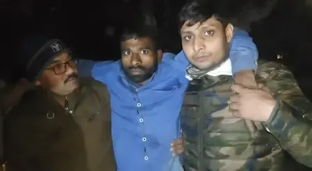 मैनपुरी : लूट के फरार आरोपी के साथ पुलिस की मुठभेड़, गिरफ्तार