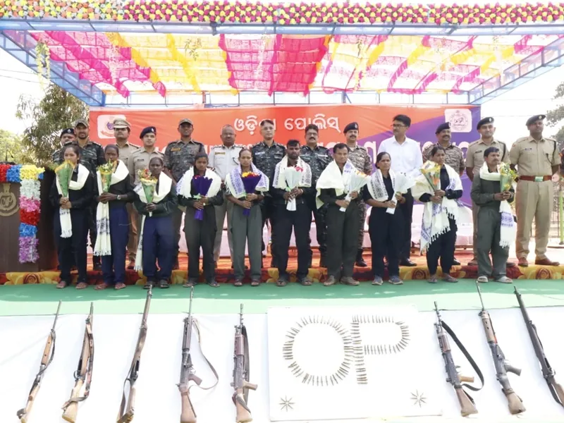 10 Maoists Surrender in Odisha: A Significant Setback for Left-Wing Extremism