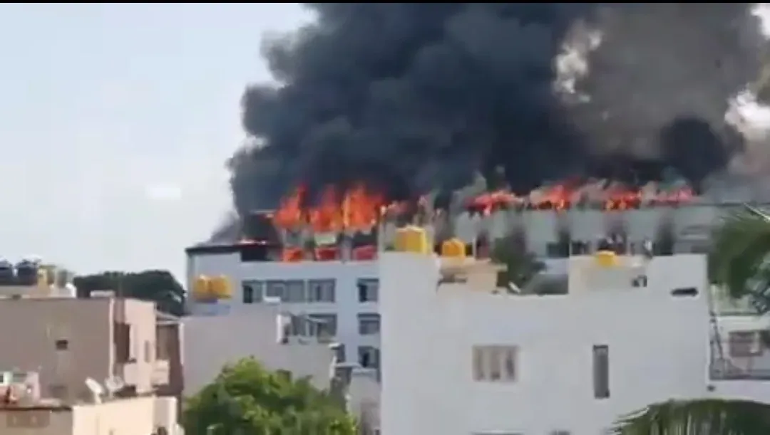 Bengaluru school fire on 5th floor averted tragedy during summer break