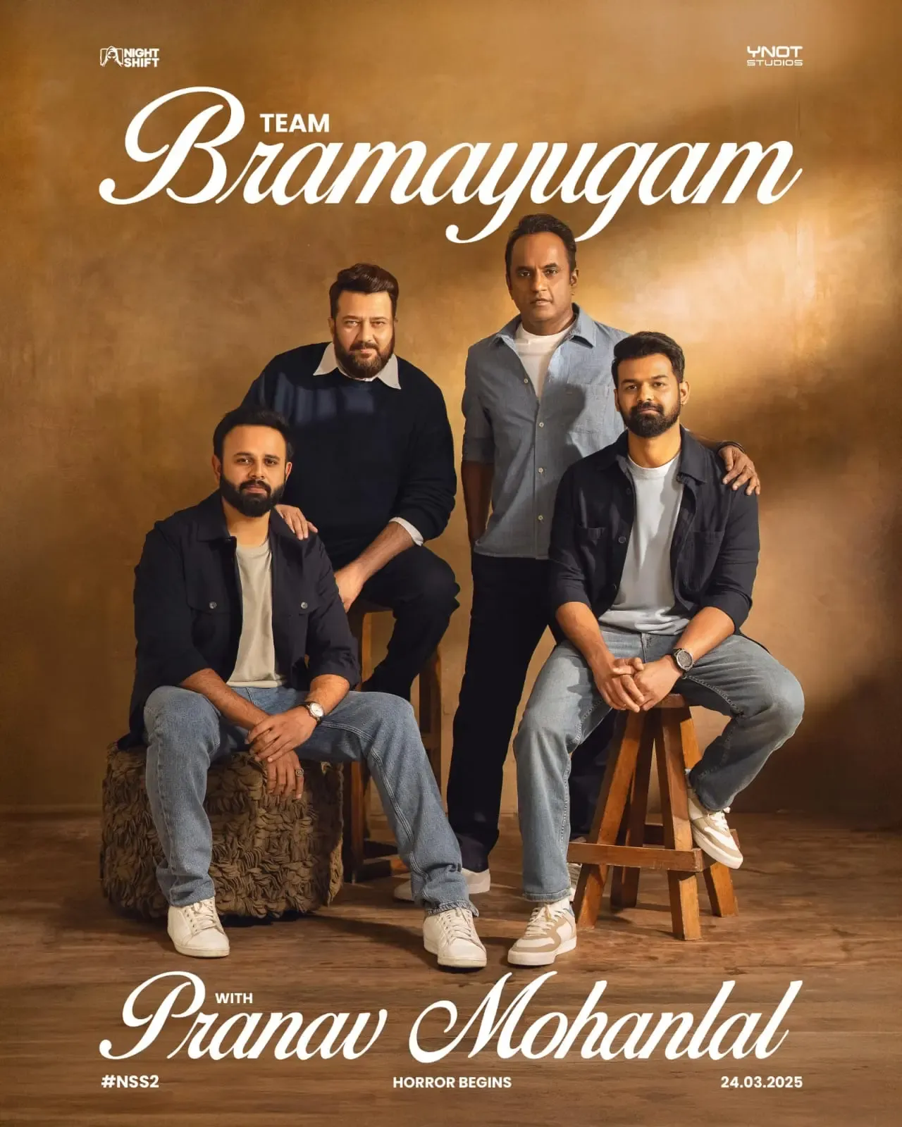 Creators of ‘Bramayugam’ Launch New Horror Film Starring Pranav Mohanlal!