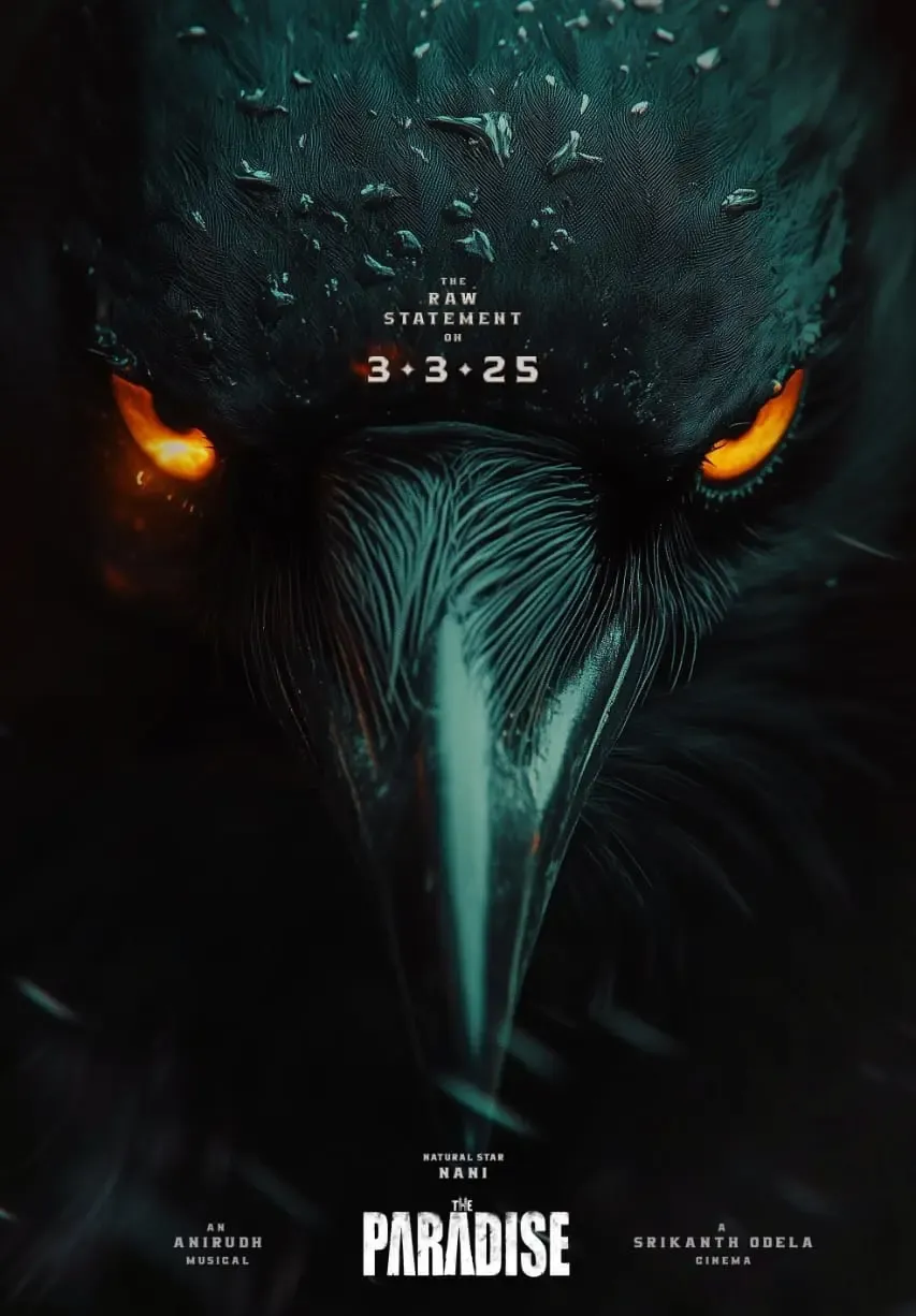 Creators of Nani-led Paradise Unveil Captivating New Poster Ahead of March 3 Reveal