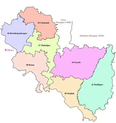 मालदा उत्तर का सियासी गणित: लोकसभा में टीएमसी शून्य, विधानसभा में बदल जाते हैं समीकरण, कांग्रेस का नामोनिशान मिटा
