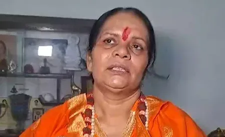 मालवीय नगर अग्निकांड: 21 मौतों पर साध्वी प्राची की दोषियों को सख्त सजा की मांग