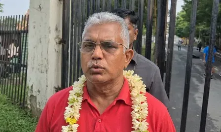 दिलीप घोष का ममता पर तंज: 'इंडिया' गठबंधन बैठक में शामिल होना 'मजबूरी', TMC विसर्जन की राह पर