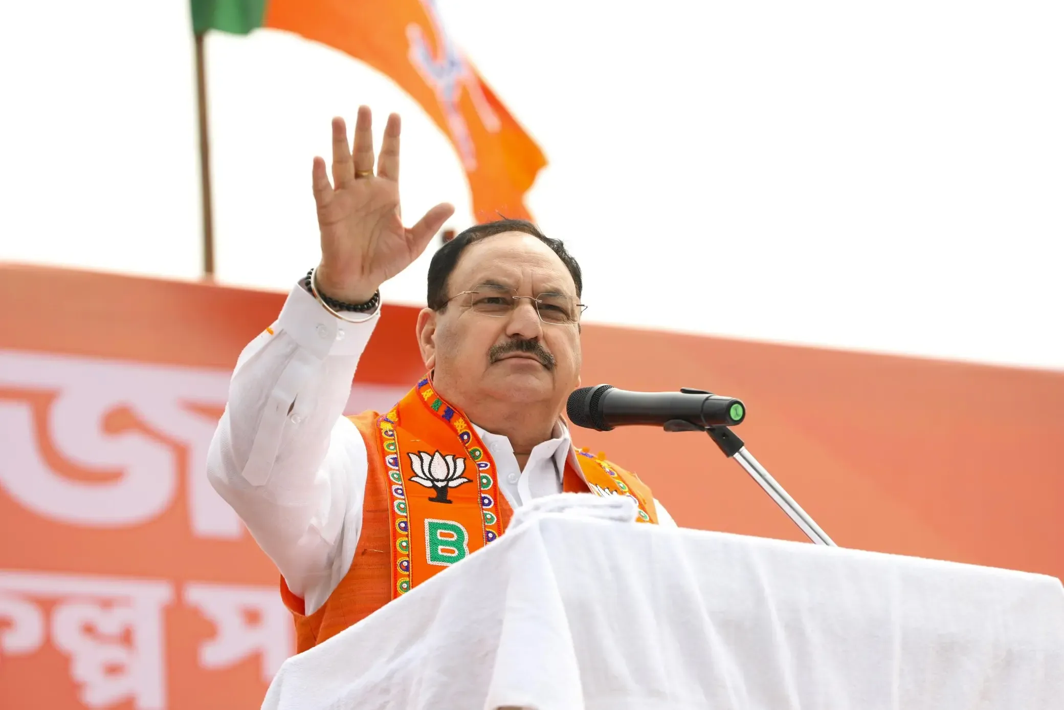 JP Nadda Accuses Mamata Banerjee of Cultural Destruction and Deceit