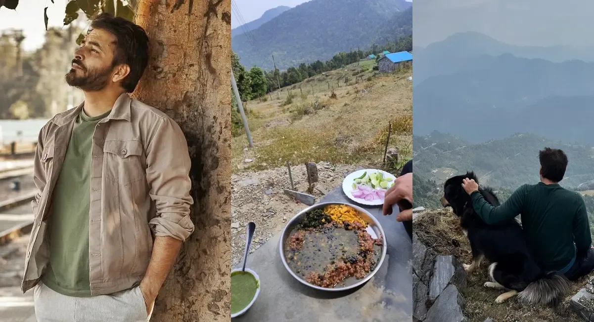 Manav Kaul Embraces the Enchantment of Uttarakhand and Relishes Traditional 'Pahadi' Cuisine