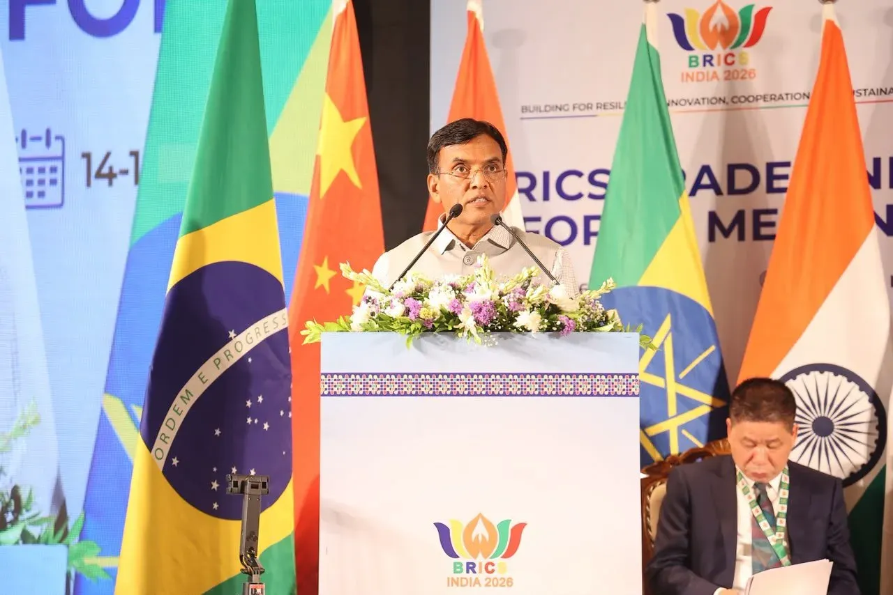Mandaviya Addresses BRICS Trade Union Forum in Hyderabad