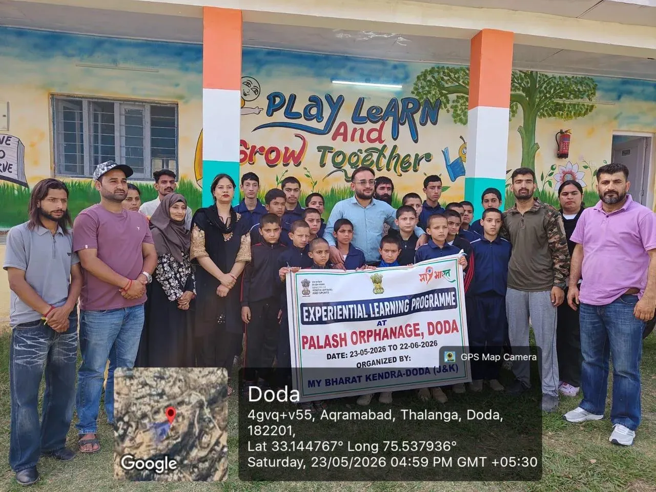 Mandaviya Hails MY Bharat Volunteers in Doda, J&K