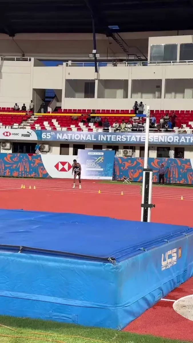 Mandaviya Hails Sarvesh Kushare's 2.31m High Jump National Record