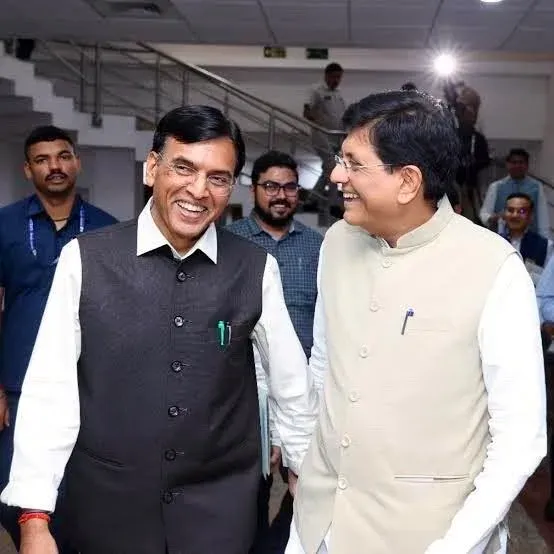 Mandaviya Wishes Piyush Goyal on Birthday
