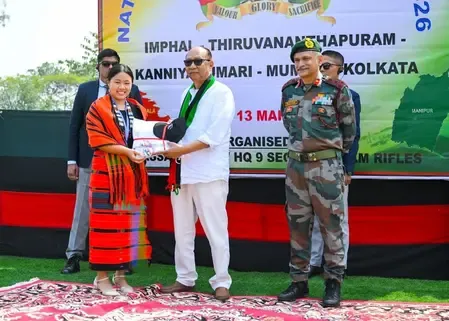 Cultural Unity in Manipur: 24 Youths Launch 11-Day National Integration Tour Across Four States