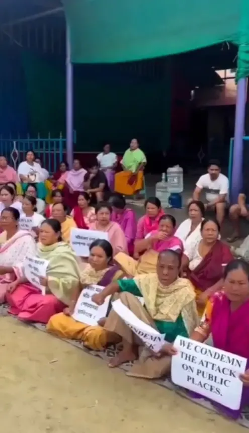 What Led to the Protests in Manipur After the Ambush?