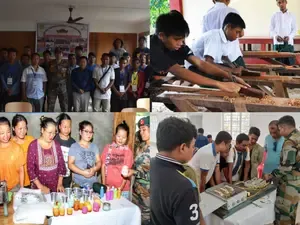 Assam Rifles Trains Over 600 Individuals in Manipur to Foster Employment Opportunities