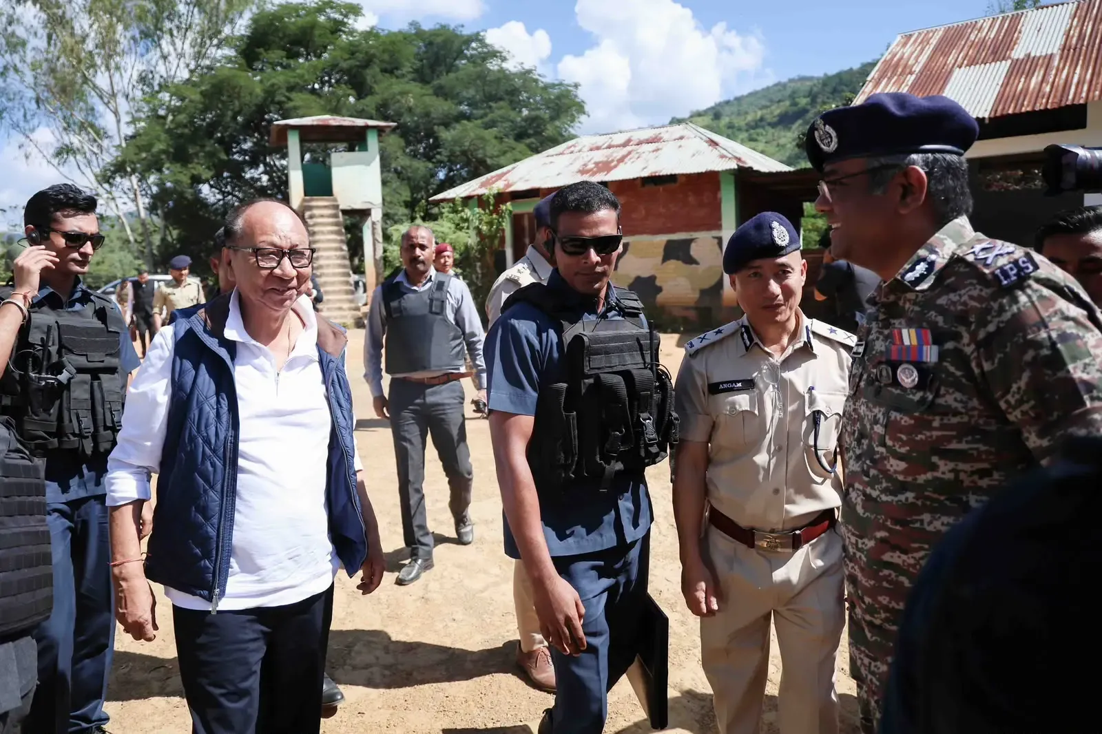 Manipur CM Khemchand Singh visits disarmed SoO camp, warns gun culture blocks lasting peace