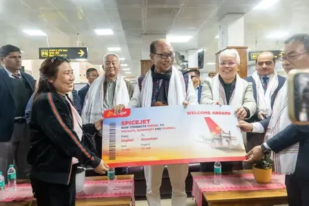 Did Manipur CM Yumnam Khemchand Singh Launch New SpiceJet Flights and Call for Lower Airfares?