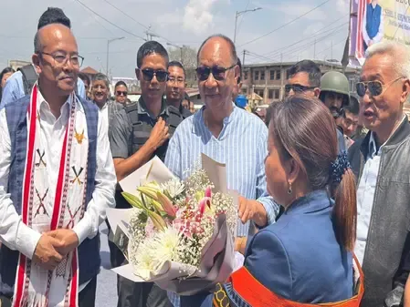 Manipur's Chief Minister Initiates Trust-Building Efforts in Ukhrul, Advocates for Peace and Dialogue