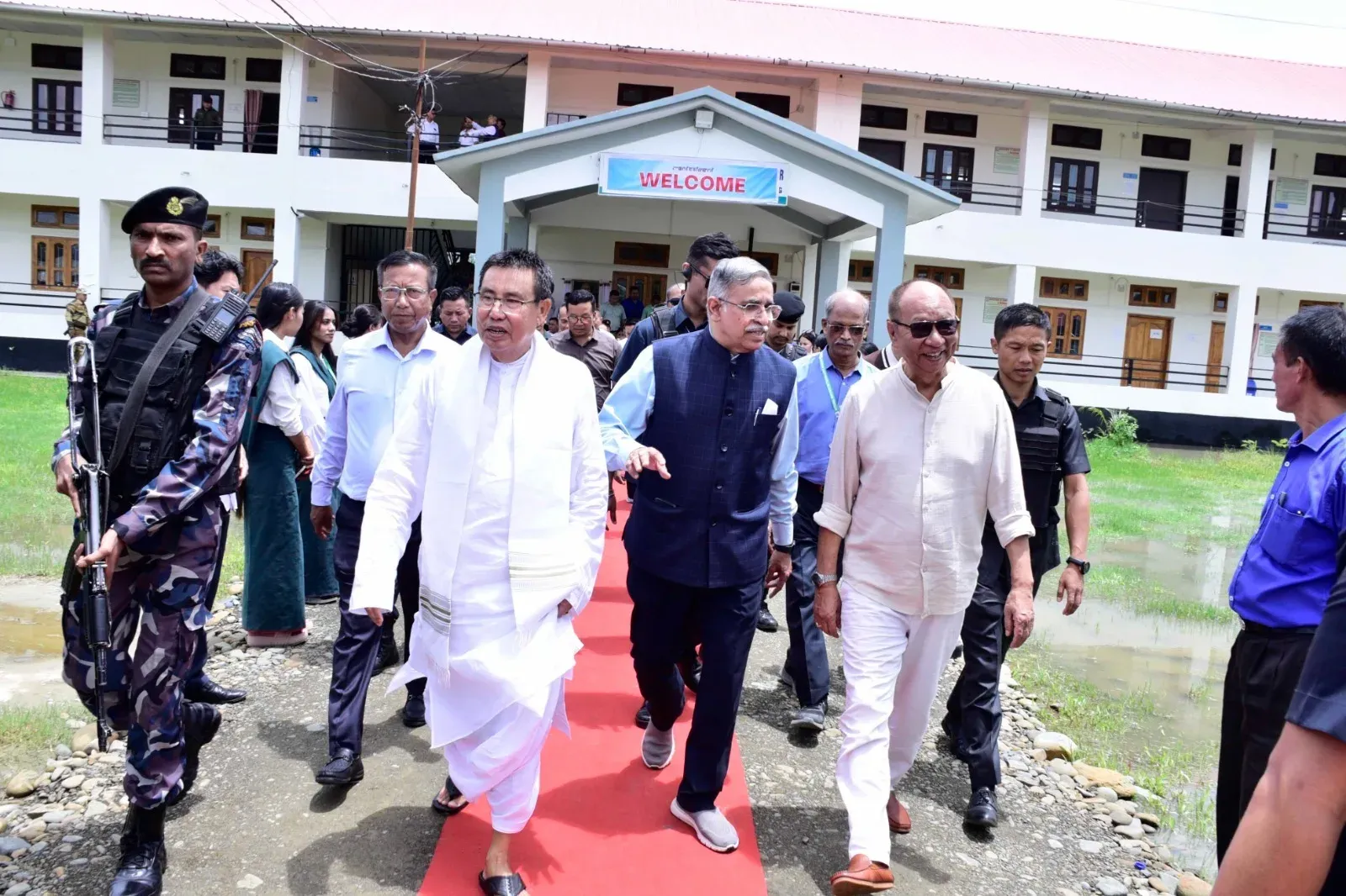 Manipur CM prays for peace at Purna Jatra, opens DIET centre and Ima Market in Imphal