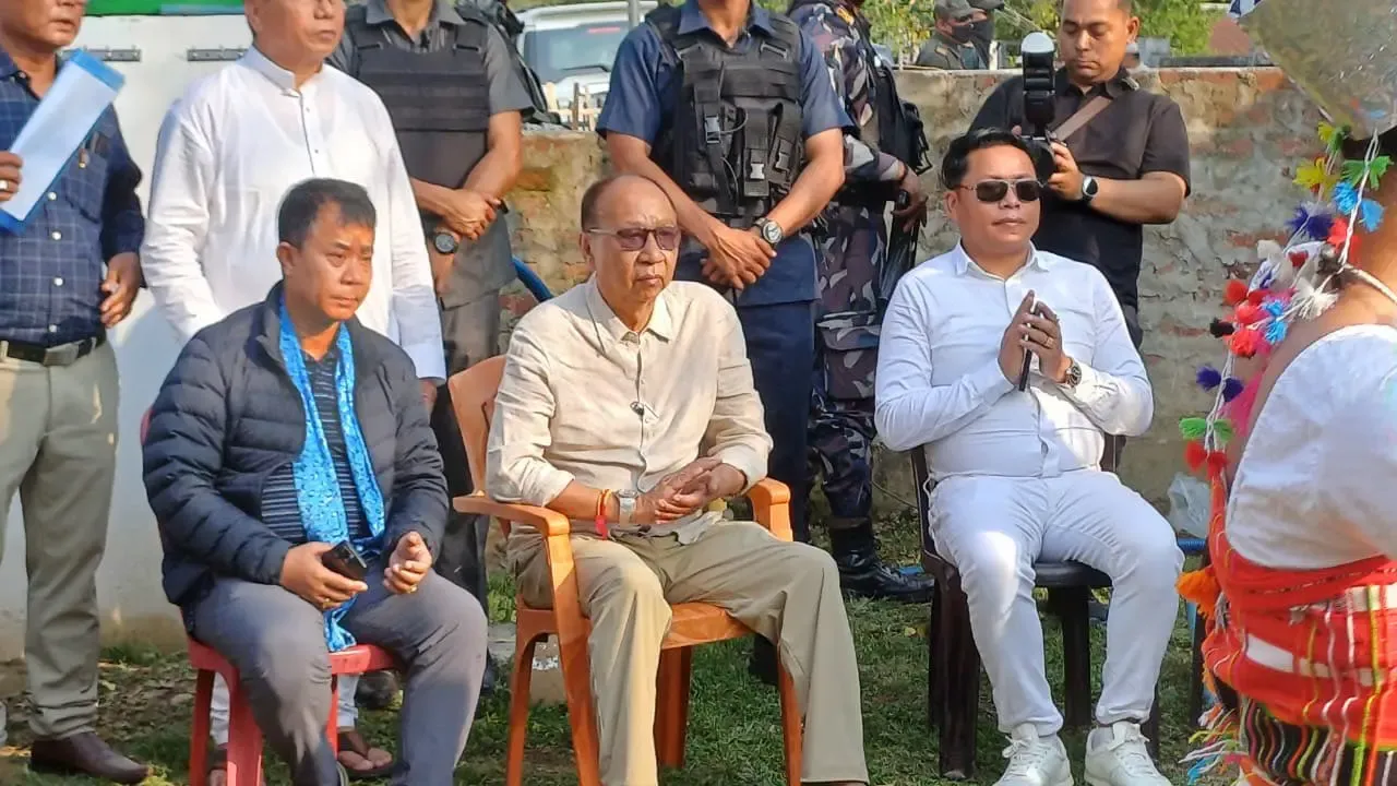 Manipur's Chief Minister Champions Peace and Development in Jiribam