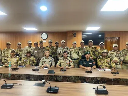 Manipur DGP Mukesh Singh reviews security in 10+ districts, backs Cycle Patrol model