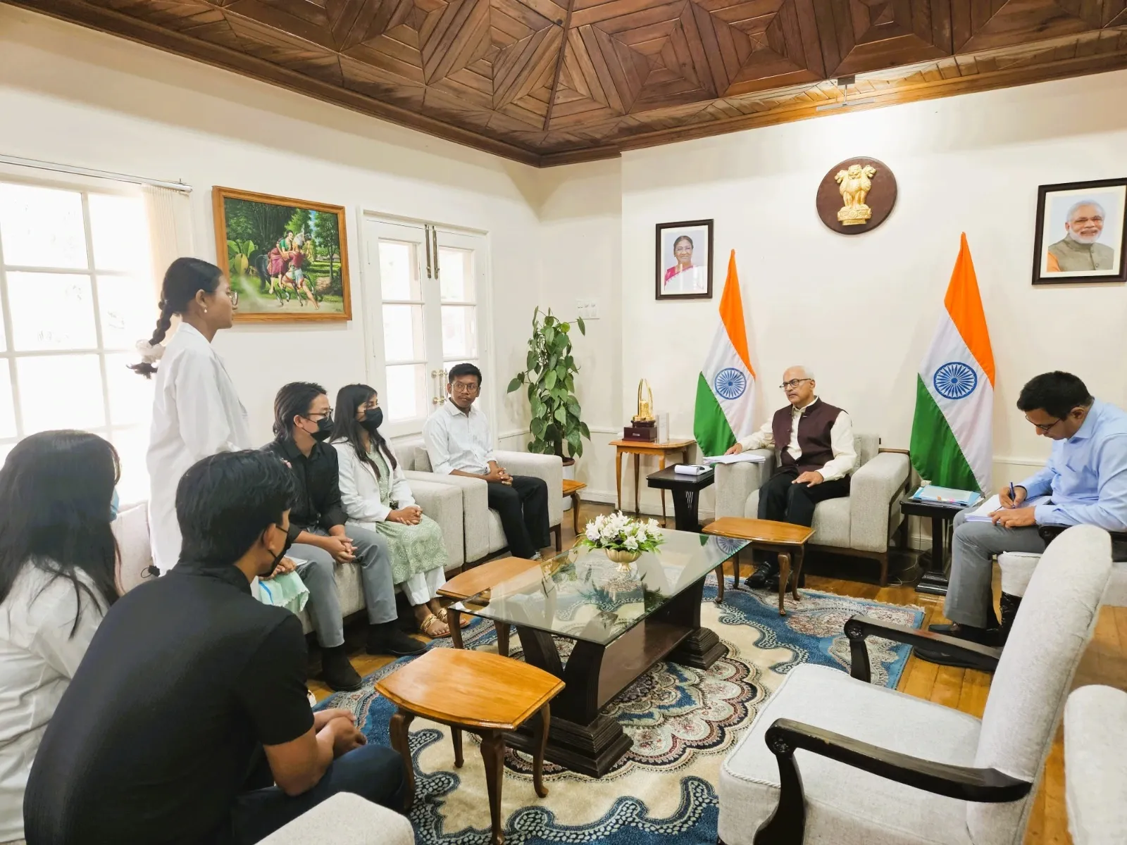 Will Manipur Governor Ensure the Safety of Protesting Medical Students?