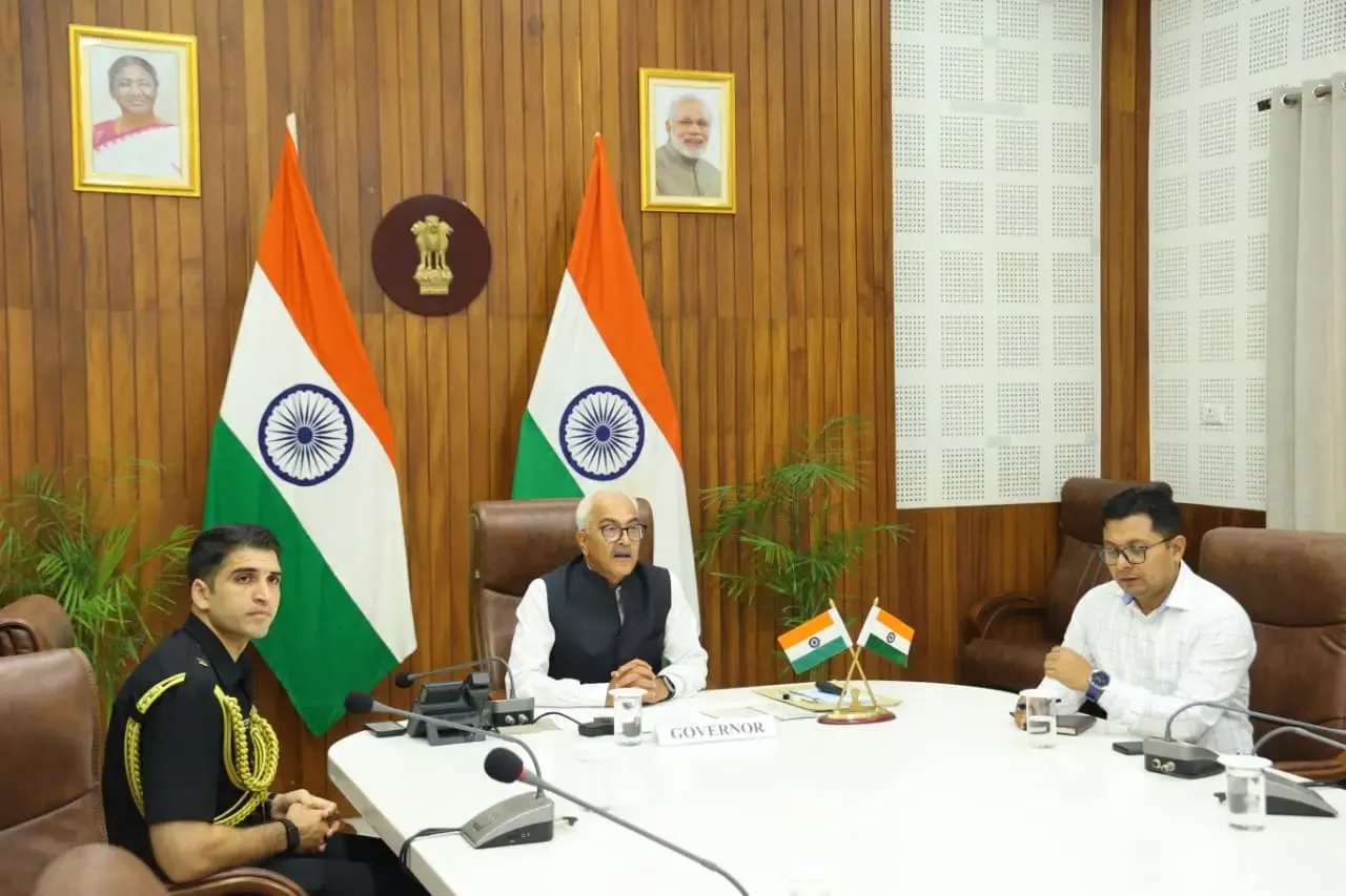 Manipur Governor Bhalla inaugurates school in Tamenglong, praises NGO efforts