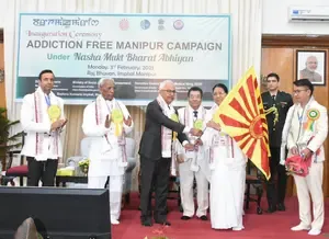 Manipur Governor Initiates Statewide Campaign Against Drug Addiction
