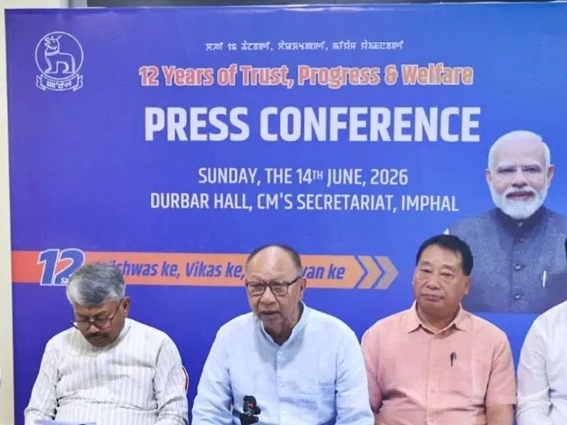 Manipur CM Singh credits Modi's 12-year rule for state's development gains