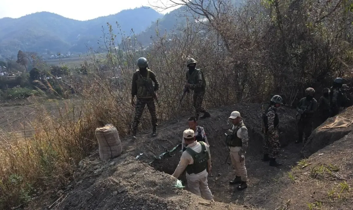 मणिपुर के बिष्णुपुर में गोलीबारी के बाद सुरक्षा बलों ने अभियान को किया तेज