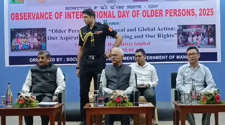 क्या मणिपुर में 'अंतर्राष्ट्रीय वृद्धजन दिवस' का आयोजन हुआ? राज्यपाल ने बुजुर्गों के सम्मान की बात की