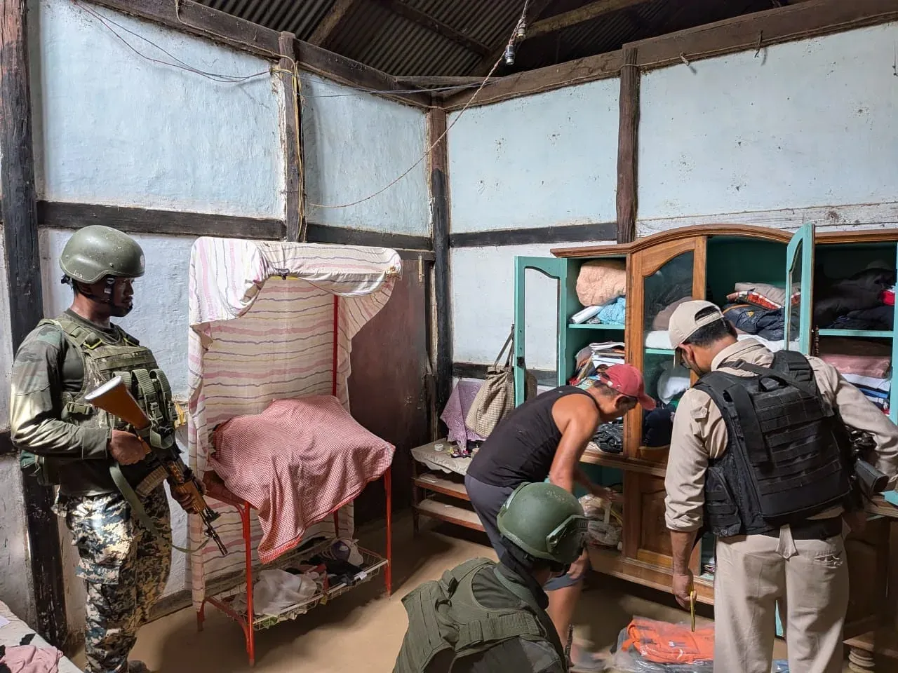 मणिपुर में असम राइफल्स का बड़ा सर्च ऑपरेशन: उखरूल में सेना, BSF और पुलिस की संयुक्त कार्रवाई