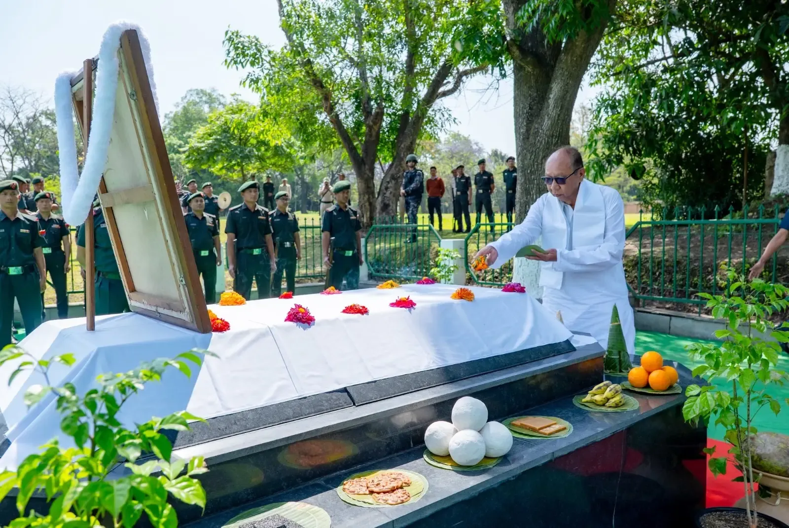 Manipur Honors Maharaj Narasingh on His 176th Death Anniversary