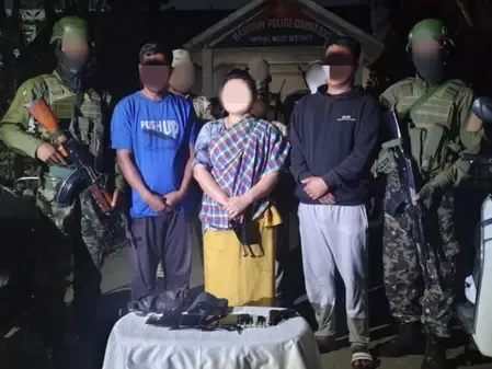 What Did Security Forces in Manipur Recover and Who Was Arrested?