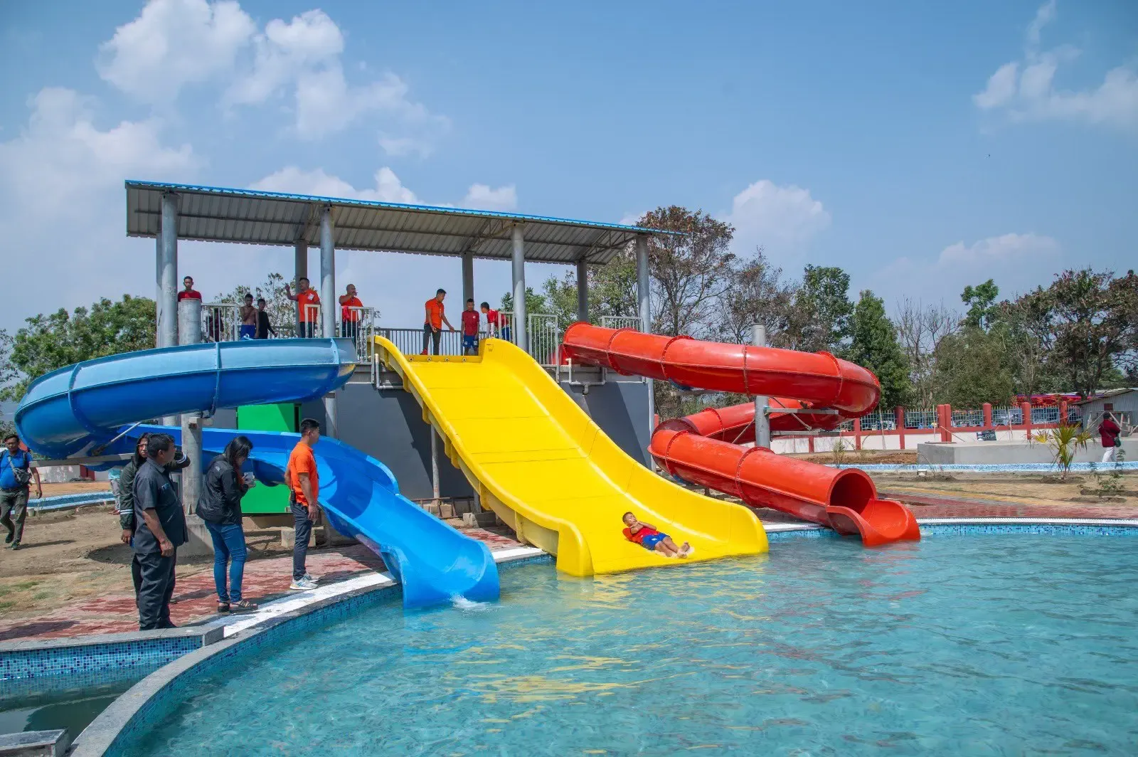 Manipur: Displaced Youth Revel at Inaugural Water Amusement Park