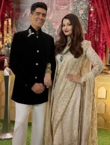 मनीष मल्होत्रा के 'क्लासिक' आउटफिट में नजर आईं ऐश्वर्या राय, चिकनकारी और जरदोजी का शाही मेल