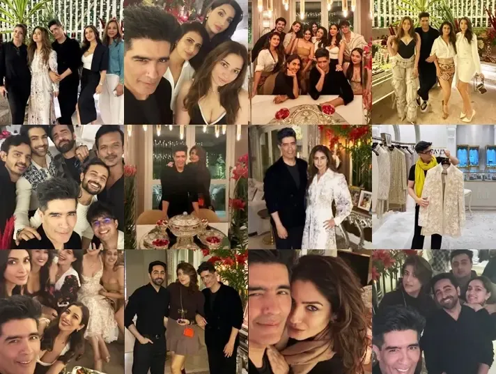 Manish Malhotra Presents a Sneak Peek into His Celebrity-Filled House Gathering