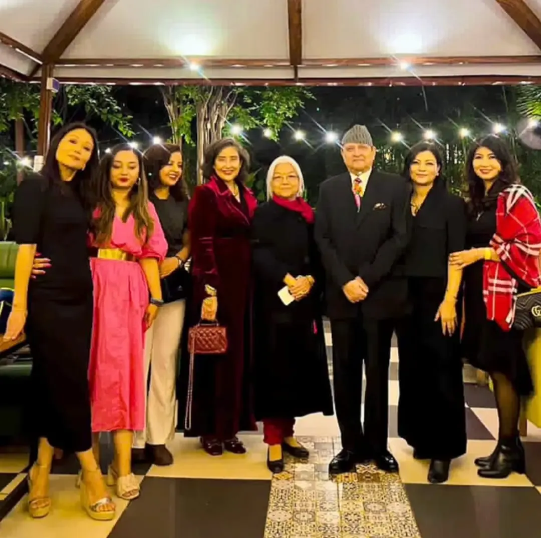 Manisha Koirala Celebrates Nepali New Year 2083 with Admired Friends