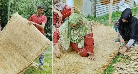 'मन की बात' के 136वें एपिसोड में PM मोदी ने कश्मीर की 'वगू' चटाई का जिक्र किया, गुलाम हुसैन और तंजीला की तारीफ