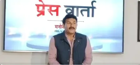 How Does Manoj Tiwari Challenge Rahul Gandhi on Women's Empowerment and Economic Growth?