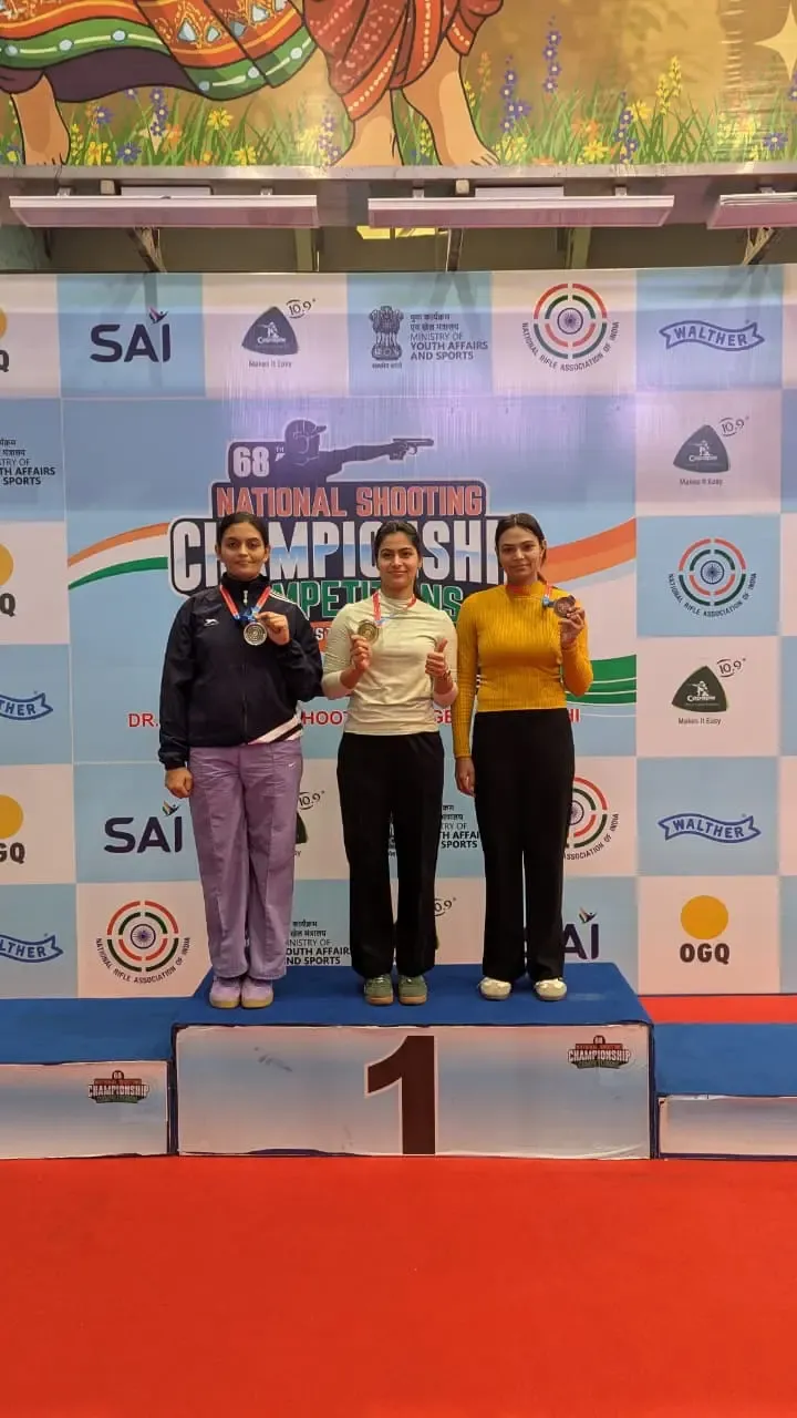 How Did Manu Bhaker and Simranpreet Kaur Brar Achieve Gold in Women's 25m Sports Pistol?