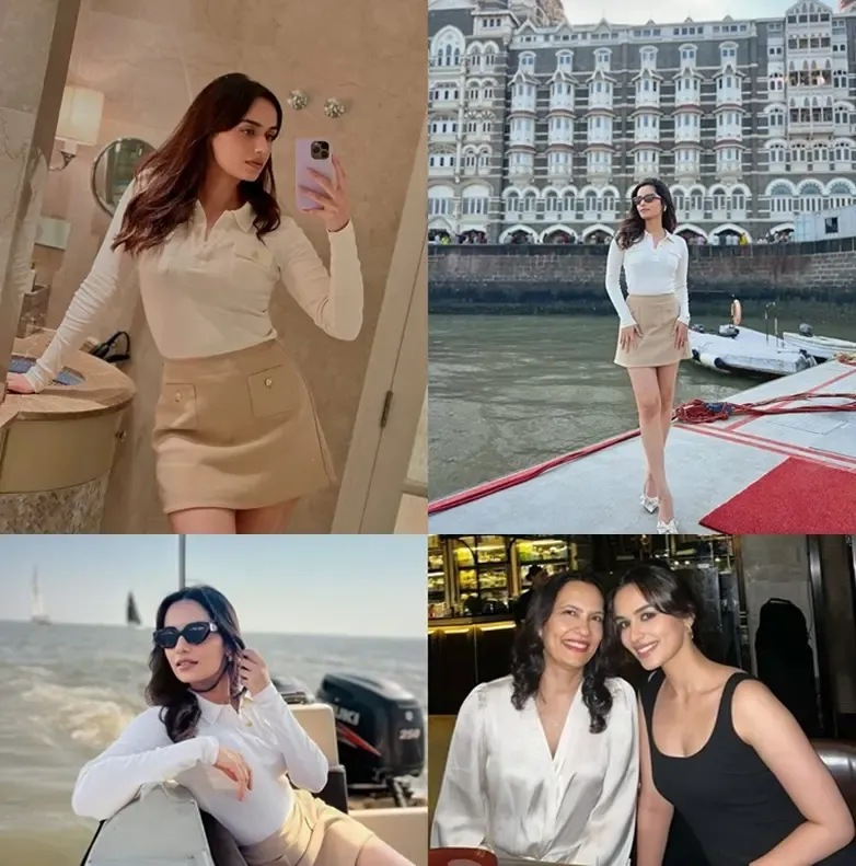 Manushi Chhillar's April Highlights: Shoots, Events, Art, and Fitness