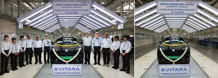 Maruti Suzuki's 4th Gujarat plant live: e VITARA leads 10 lakh unit push