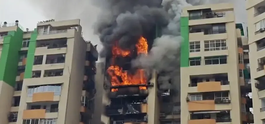Ghaziabad fire guts 8 flats in Indirapuram's Gaur Green Avenue society