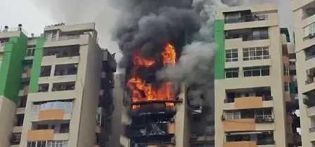 Ghaziabad fire guts 8 flats in Indirapuram's Gaur Green Avenue society