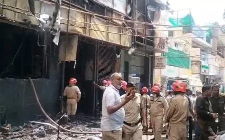 Malviya Nagar fire: 3 rescued as blaze engulfs Delhi restaurant building