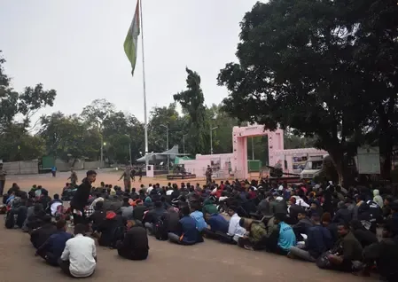 Massive turnout at Territorial Army recruitment rally in Nagaland; aspirants arrive from 10 states/UTs