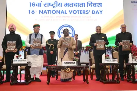 क्या मतदान लोकतांत्रिक चुनाव प्रक्रिया में नागरिकों के विश्वास का प्रतिबिंब है? : राष्ट्रपति द्रौपदी मुर्मु