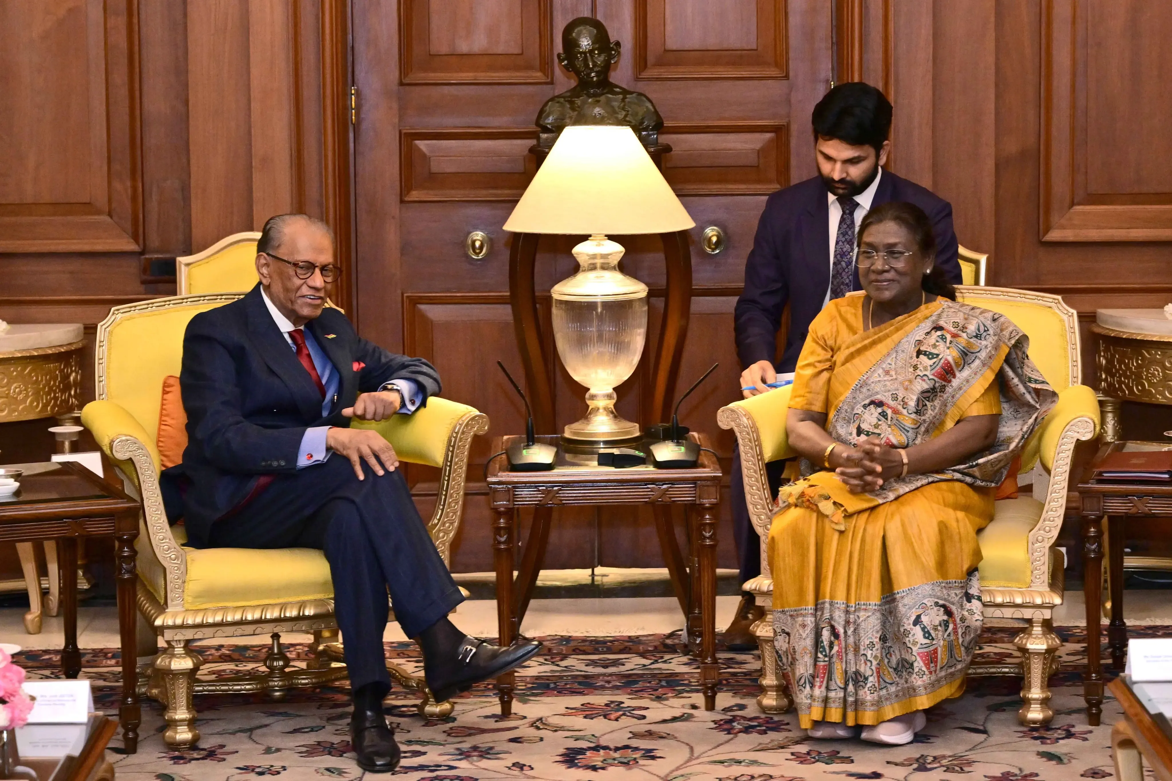 What Did Mauritius PM Ramgoolam Discuss with President Murmu?