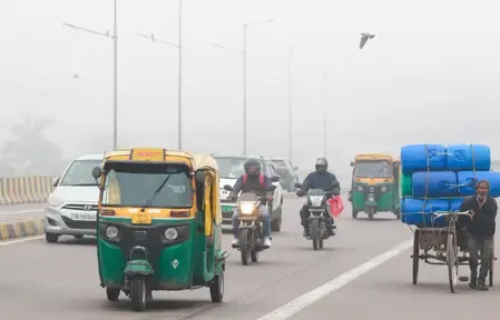 दिल्ली-एनसीआर में मौसम के मिजाज में बदलाव, बर्फबारी का असर मैदानी इलाकों में